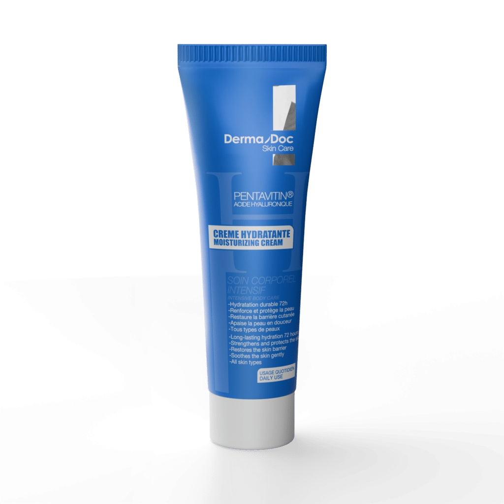 Dermadoc Crème Hydratante à l’Acide Hyaluronique – Soin Visage Anti-Âge et Hydratation Intense